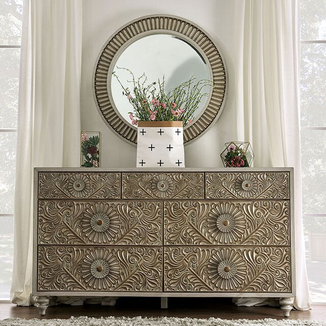 Furniture of America Jakarta 7-Drawer Dresser FOA7882D IMAGE 1