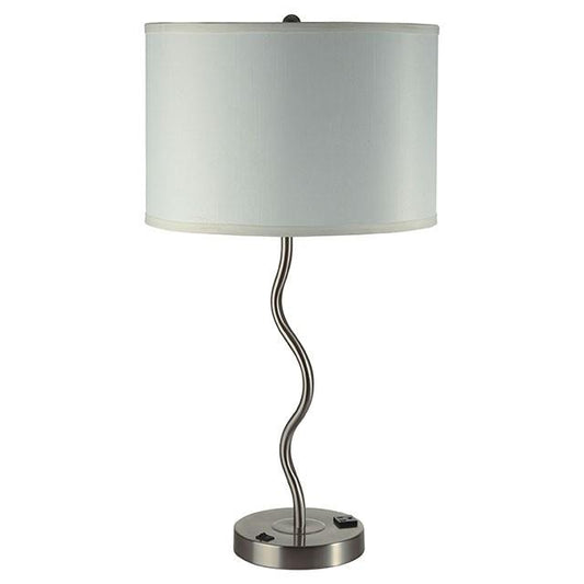 Furniture of America Sprig L76224T-WH-2PK Table Lamp (2/Box) IMAGE 1
