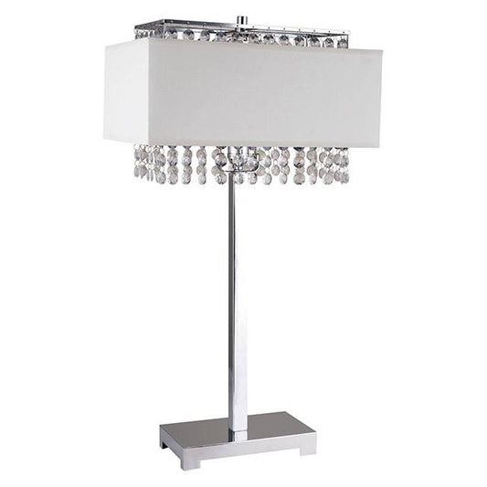 Furniture of America Naya L7733WH Table Lamp IMAGE 1