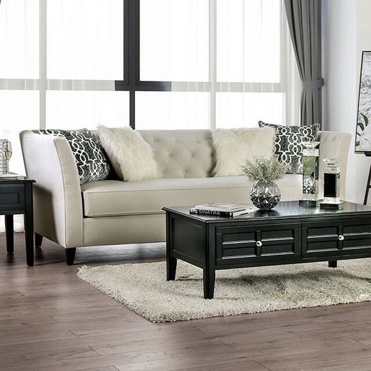 Furniture of America Monaghan Stationary Fabric Sofa SM2665-SF IMAGE 1