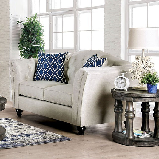 Furniture of America Porth Stationary Fabric Loveseat SM2667-LV IMAGE 1