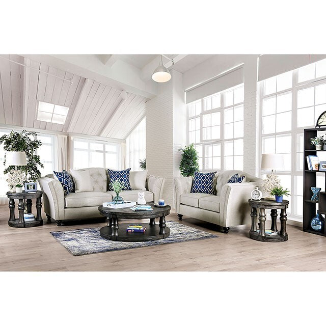 Furniture of America Porth Stationary Fabric Loveseat SM2667-LV IMAGE 2