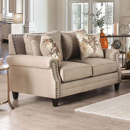 Furniture of America Briana SM2676-LV Love Seat IMAGE 1