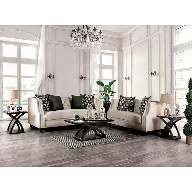 Furniture of America Aniyah Stationary Fabric Sofa SM2683-SF IMAGE 2