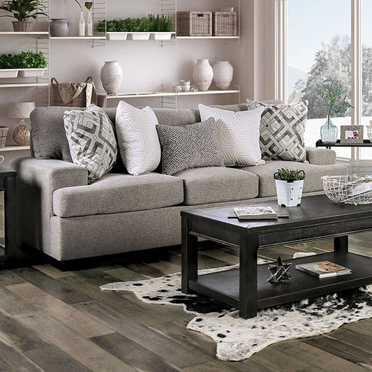 Furniture of America Polly Stationary Fabric Sofa SM3084-SF IMAGE 1