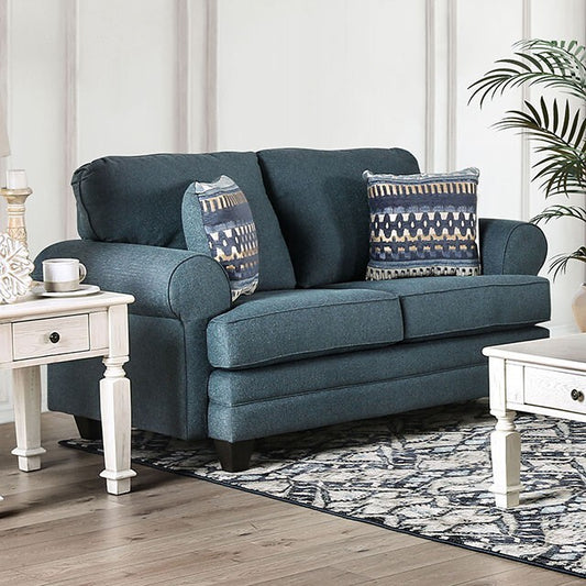 Furniture of America Aylmer Stationary Fabric Loveseat SM4012-LV IMAGE 1