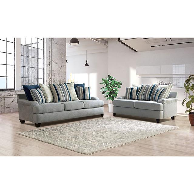 Furniture of America Plaistow SM5189-LV Loveseat IMAGE 2