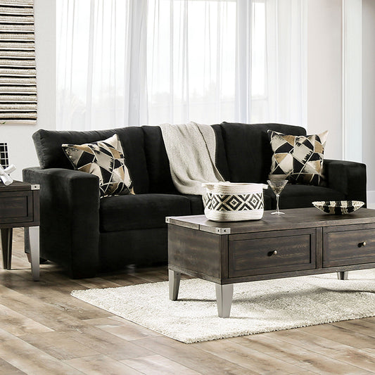 Furniture of America Heathway Stationary Fabric Sofa SM5408-SF IMAGE 1