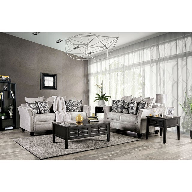 Furniture of America Talgarth Stationary Fabric Sofa SM6221-SF IMAGE 2