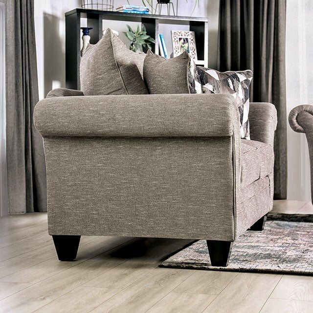 Furniture of America Shelly Stationary Fabric Loveseat SM6224-LV IMAGE 7