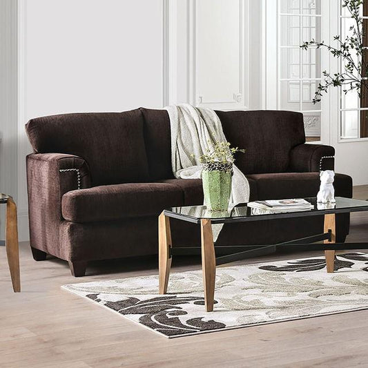 Furniture of America Brynlee Stationary Fabric Sofa SM6410-SF IMAGE 1