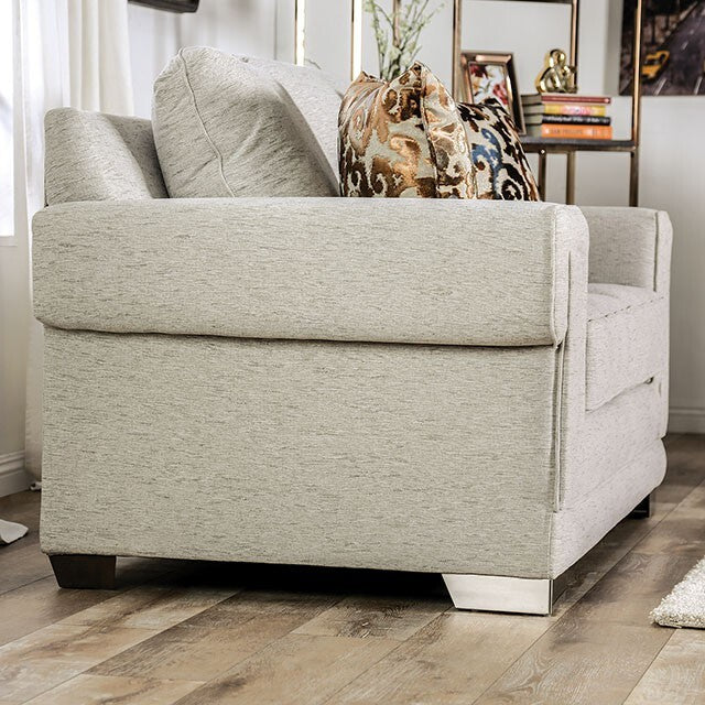 Furniture of America Emely Stationary Fabric Sofa SM6437-SF IMAGE 9