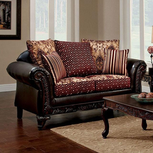 Furniture of America Ellis SM7507N-LV Love Seat IMAGE 1