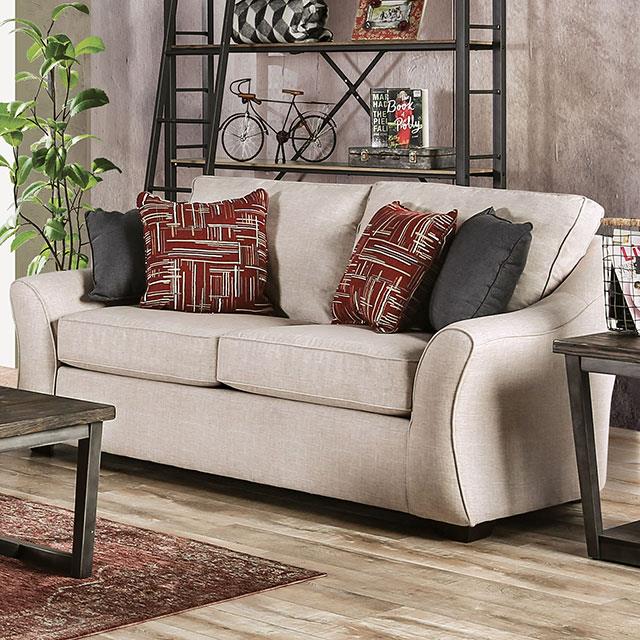 Furniture of America Jarrow SM8003-LV Loveseat IMAGE 1