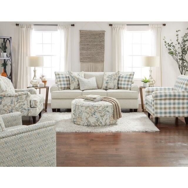 Furniture of America Cadigan Stationary Fabric Chair SM8191-CH-SQ IMAGE 2