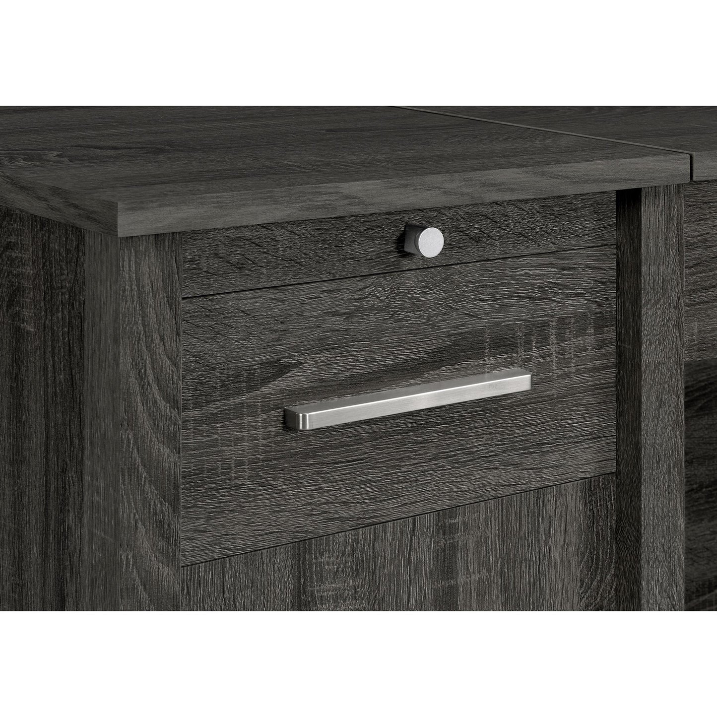 Coaster Furniture Dylan 801576 60-inch 4-Drawer Lift Top Office Desk - Weathered Grey IMAGE 13
