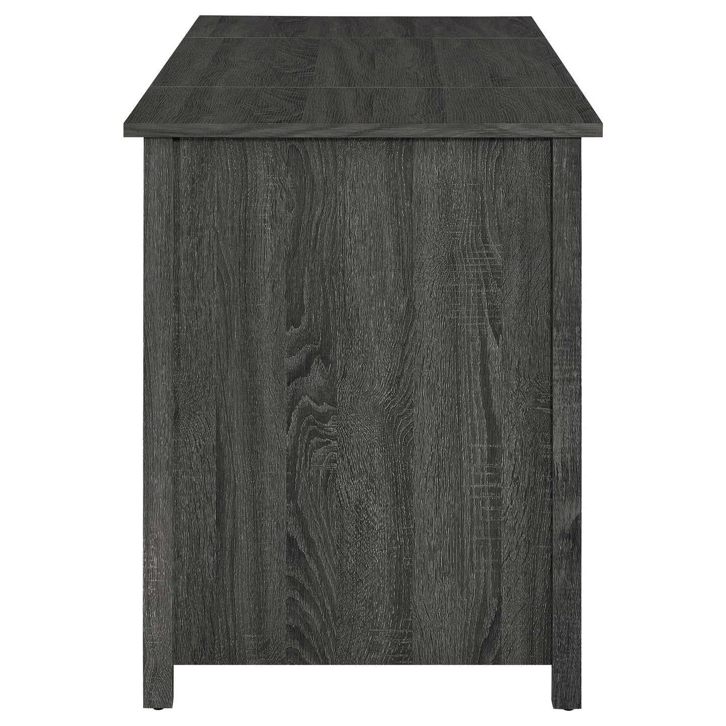 Coaster Furniture Dylan 801576 60-inch 4-Drawer Lift Top Office Desk - Weathered Grey IMAGE 8