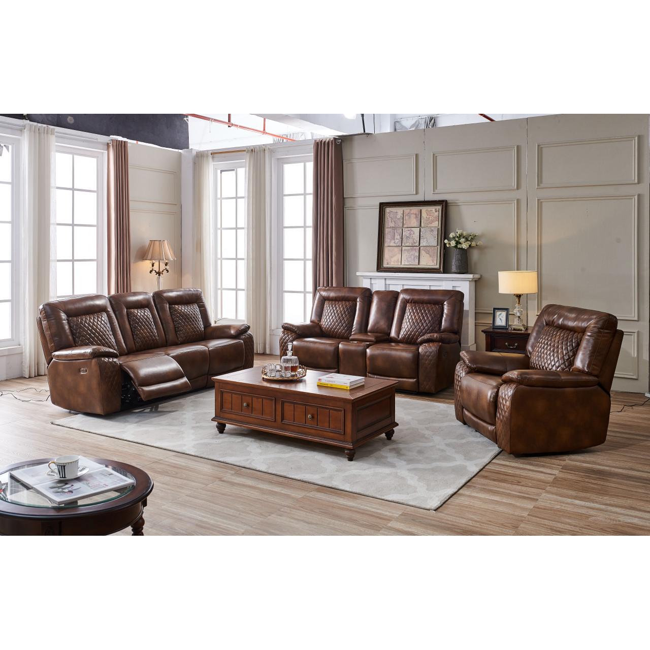 Generation Trade Copper Creek 610391 Power Reclining Loveseat IMAGE 4
