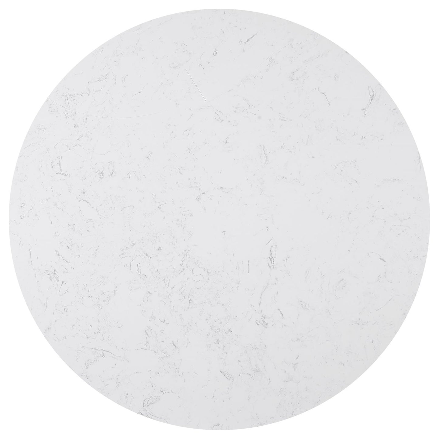 Coaster Furniture Sherry 115490 Round 54-inch Marble Top Dining Table - Rustic Espresso IMAGE 2