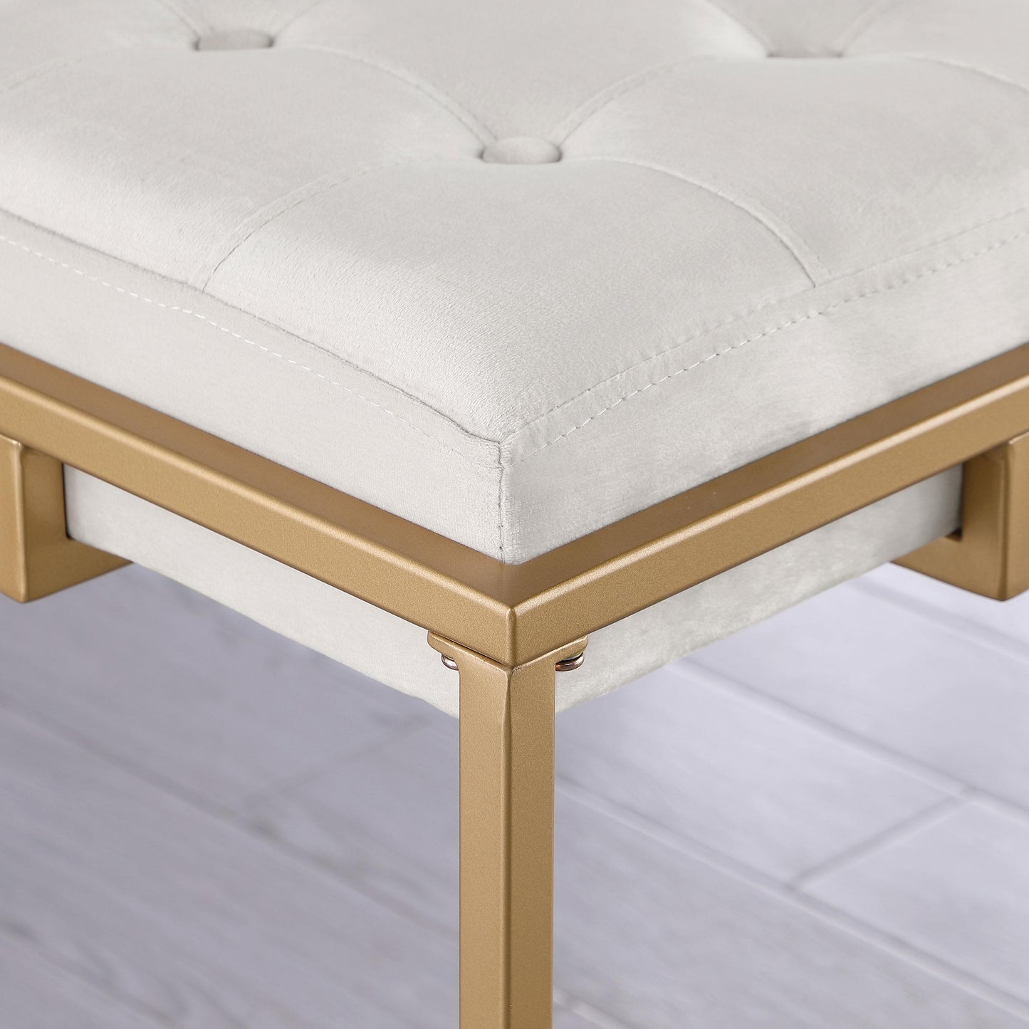Coaster Furniture Nadia 183645 Upholstered Backless Counter Stool - Beige IMAGE 10