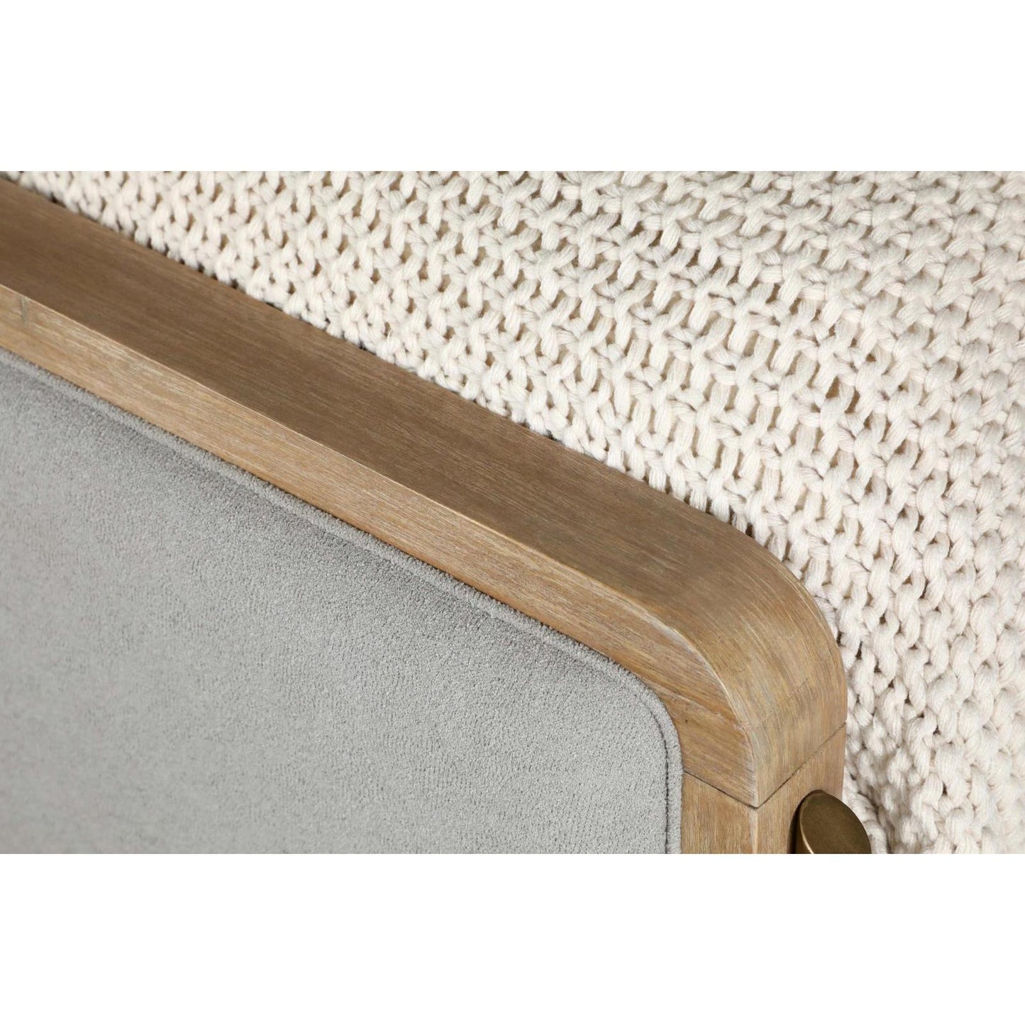 Coaster Furniture Arini 224301Q Upholstered Queen Panel Bed - Sand Wash and Grey IMAGE 13