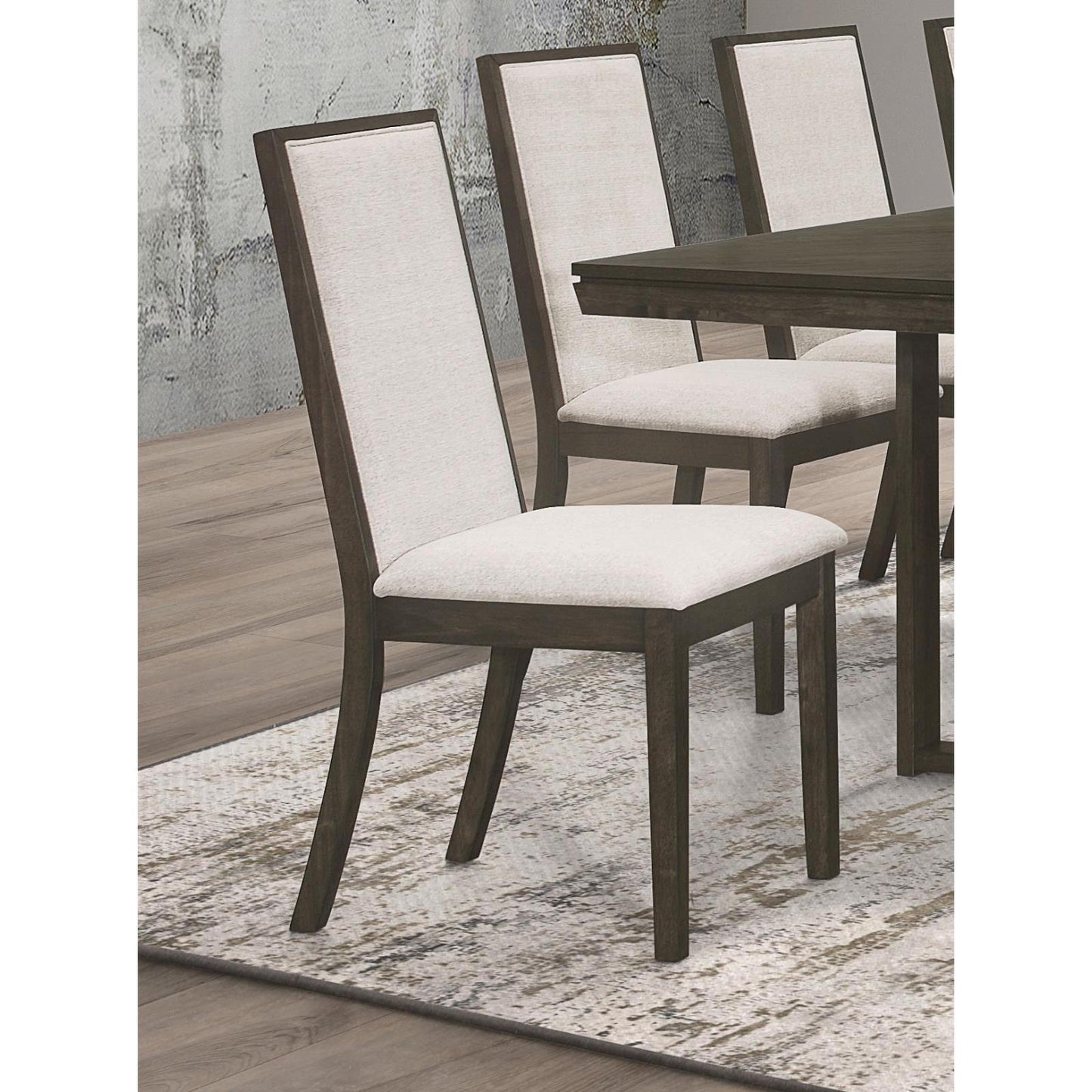 Coaster Furniture Kelly 107962 Upholstered Dining Side Chair - Dark Grey IMAGE 6