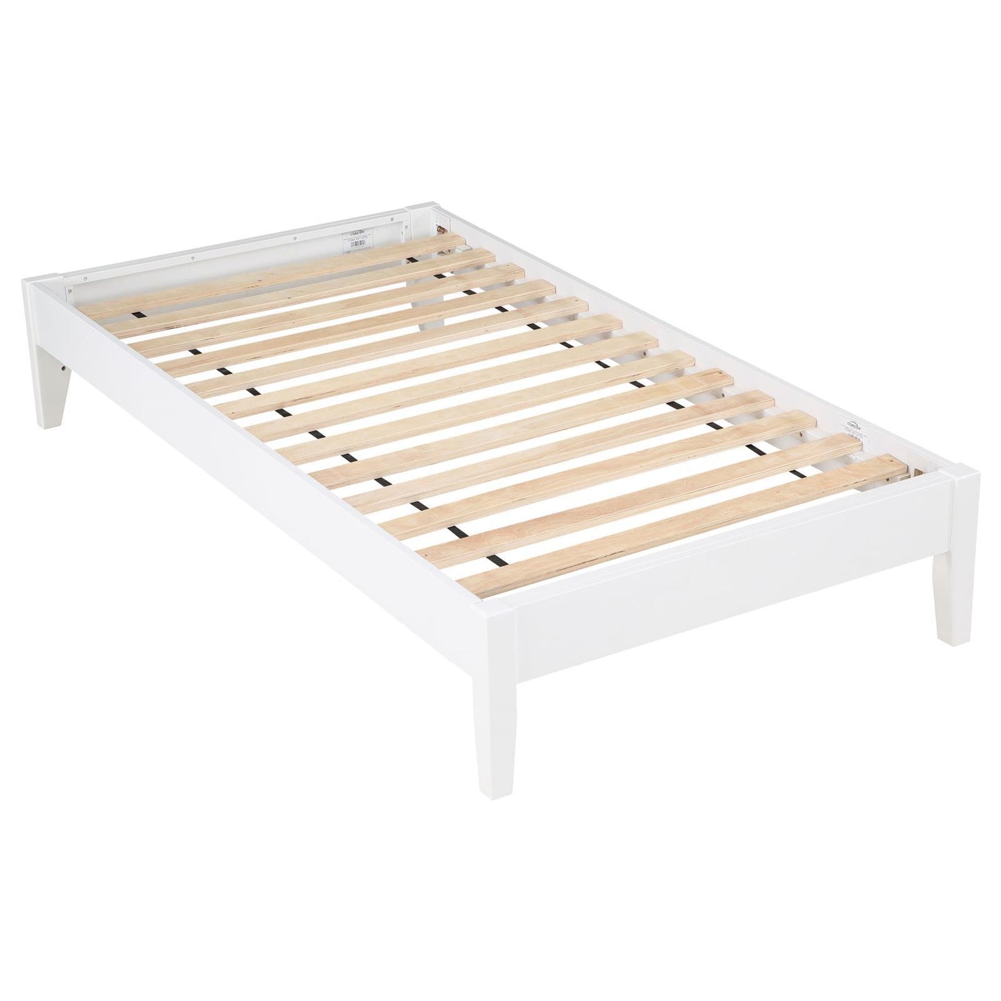 Coaster Furniture Hounslow 306128T Twin Universal Platform Bed - White IMAGE 4