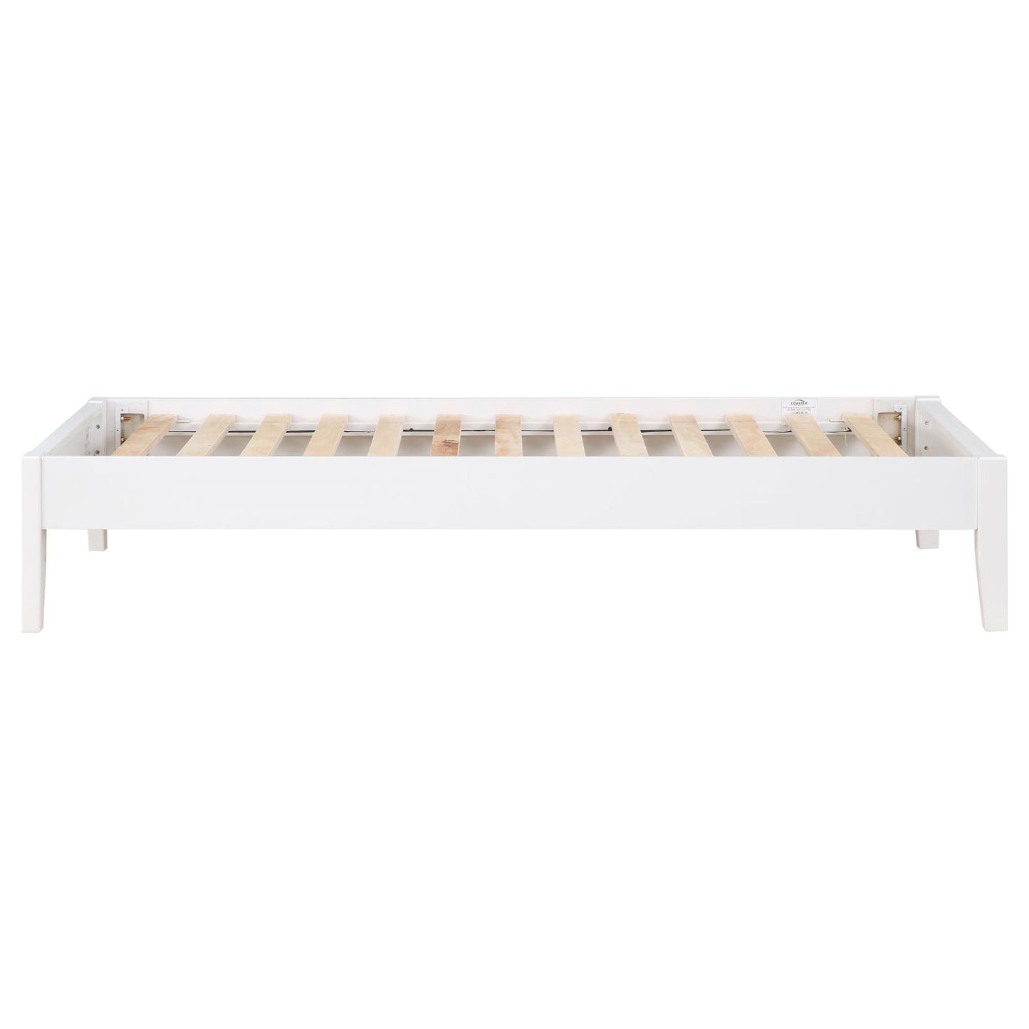 Coaster Furniture Hounslow 306128T Twin Universal Platform Bed - White IMAGE 6