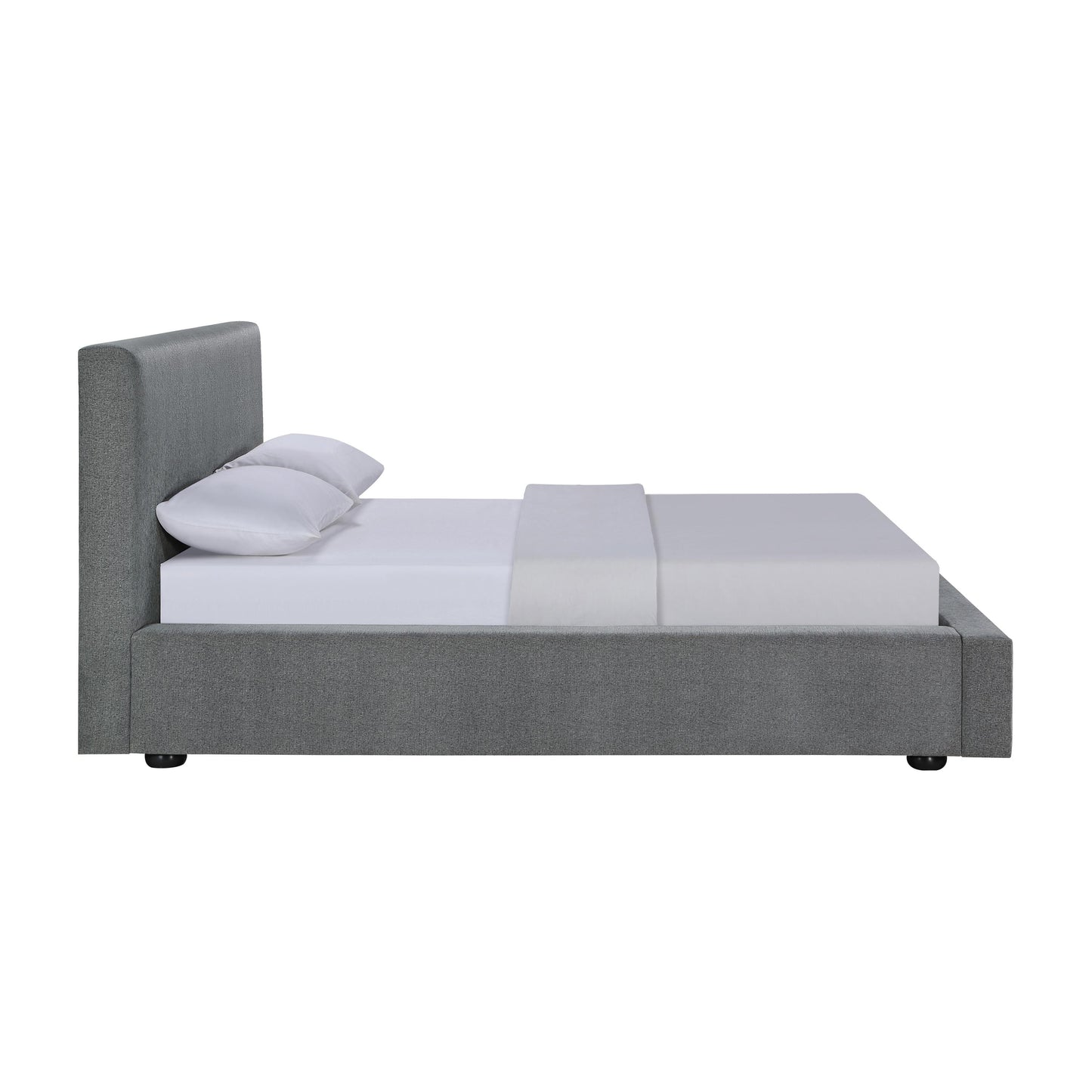 Coaster Furniture Gregory 316020Q Upholstered Queen Panel Bed - Graphite IMAGE 5