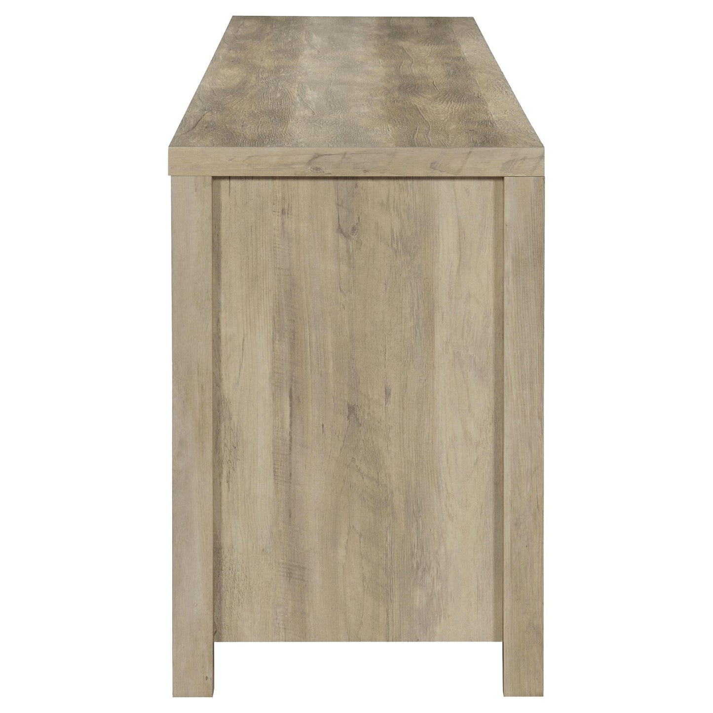 Coaster Furniture Madra 736263 2-door Engineered Wood 79" TV Stand - Distressed Pine IMAGE 7
