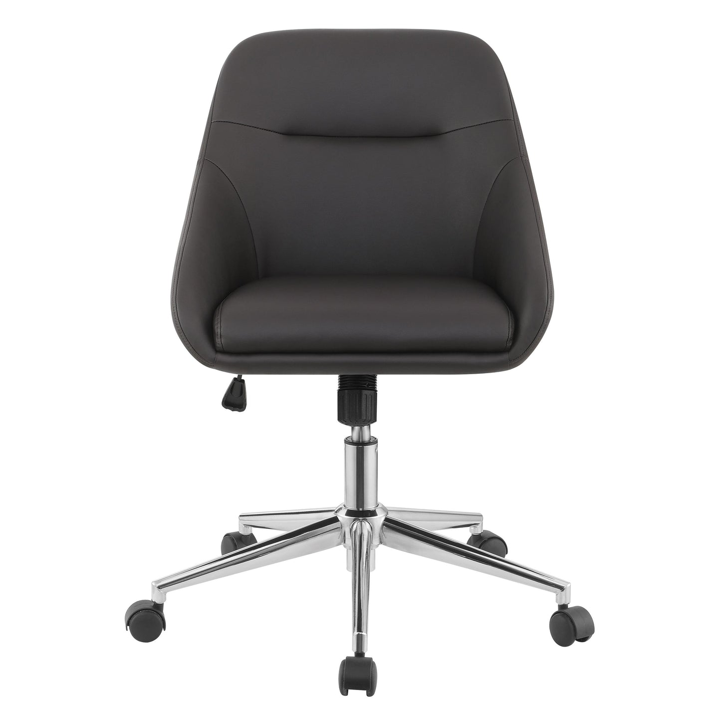 Coaster Furniture Jackman 801426 Upholstered Adjustable Home Office Desk Chair - Brown IMAGE 3