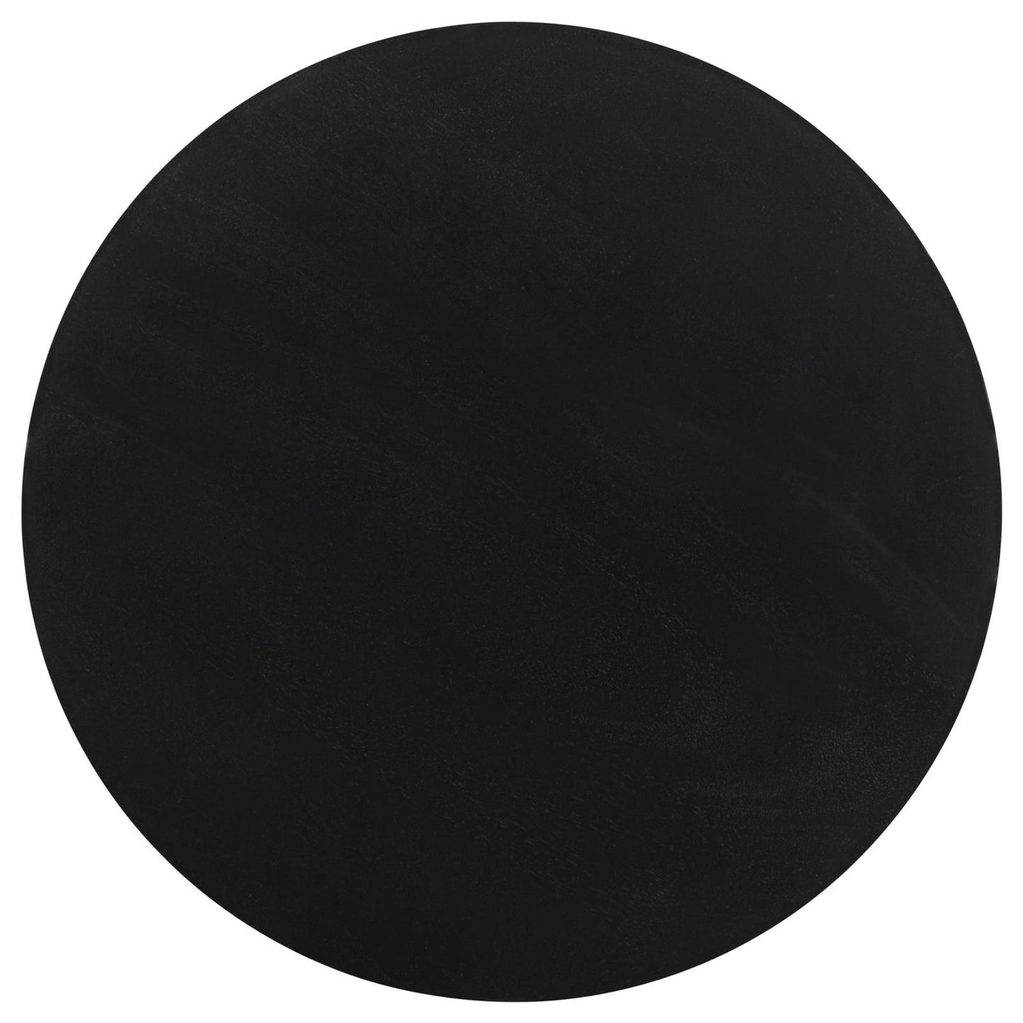 Coaster Furniture Dianella 915108 Round Pedestal Base Accent Side Table - Black Stain IMAGE 3