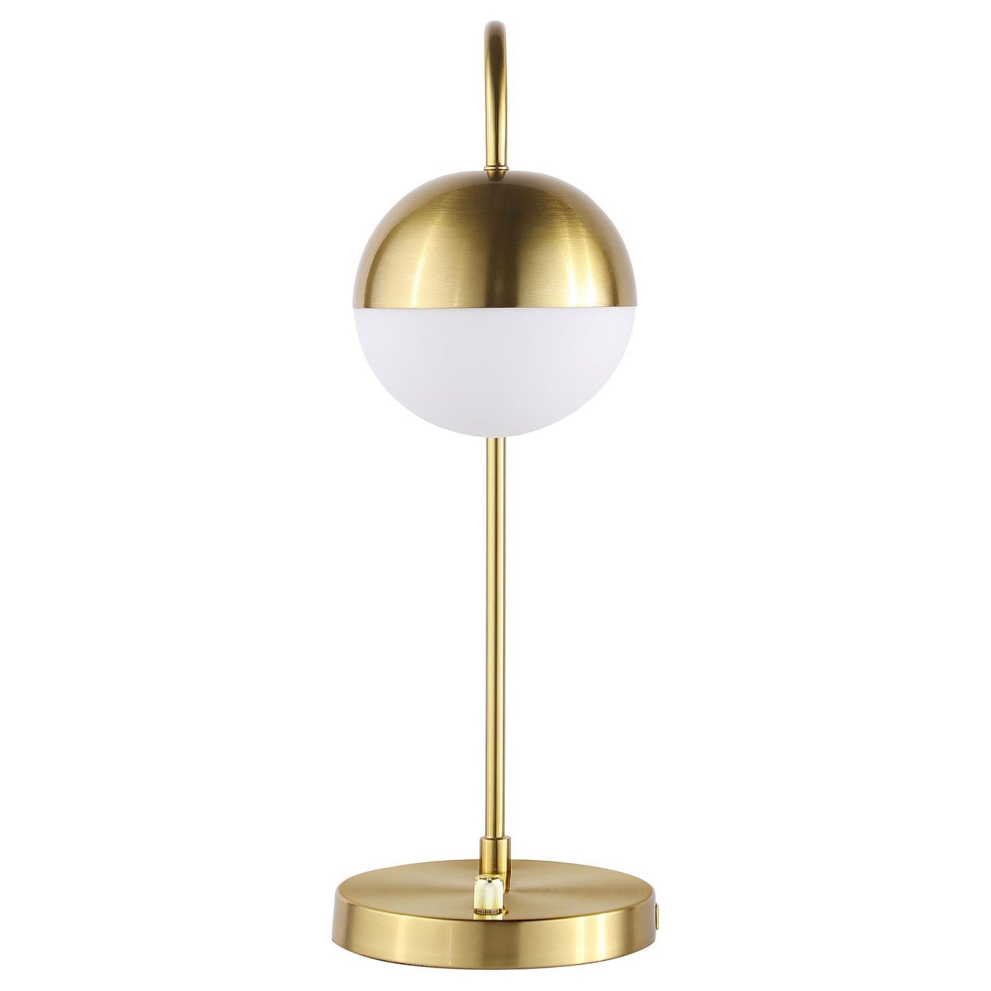 Coaster Furniture Merrick 920216 21-inch Spherical Arched Bedside Table Lamp - Gold IMAGE 4
