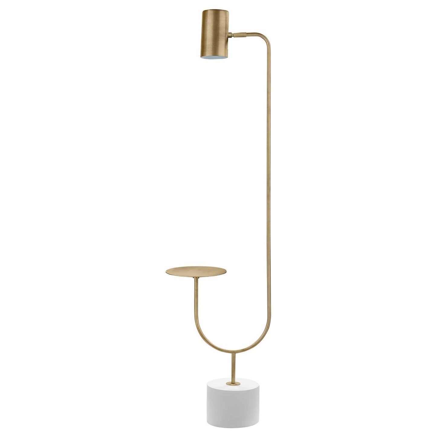Coaster Furniture Jodie 923309 55-inch Adjustable Floor Lamp Side Table - Antique Brass IMAGE 7