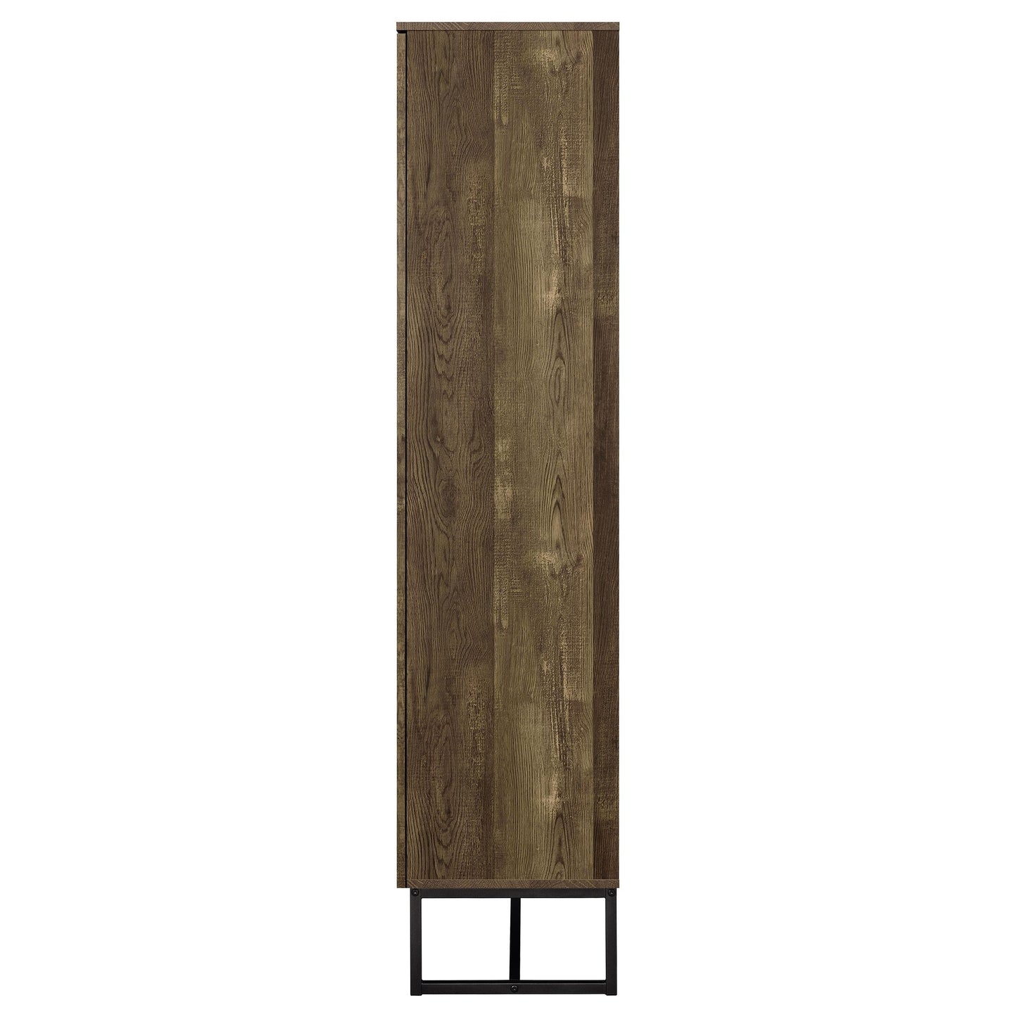 Coaster Furniture Carolyn 959640 2-door Engineered Wood Accent Cabinet - Rustic Oak IMAGE 5
