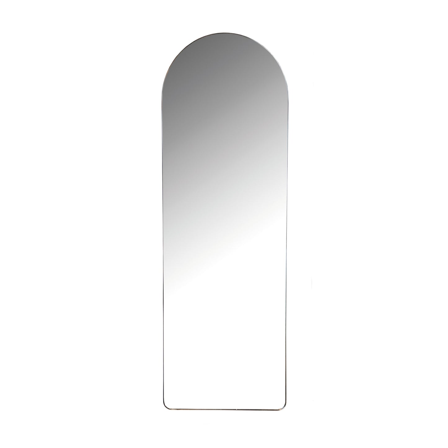 Coaster Furniture Stabler 963486 20 x 60 Inch Metal Framed Floor Mirror - Black IMAGE 1