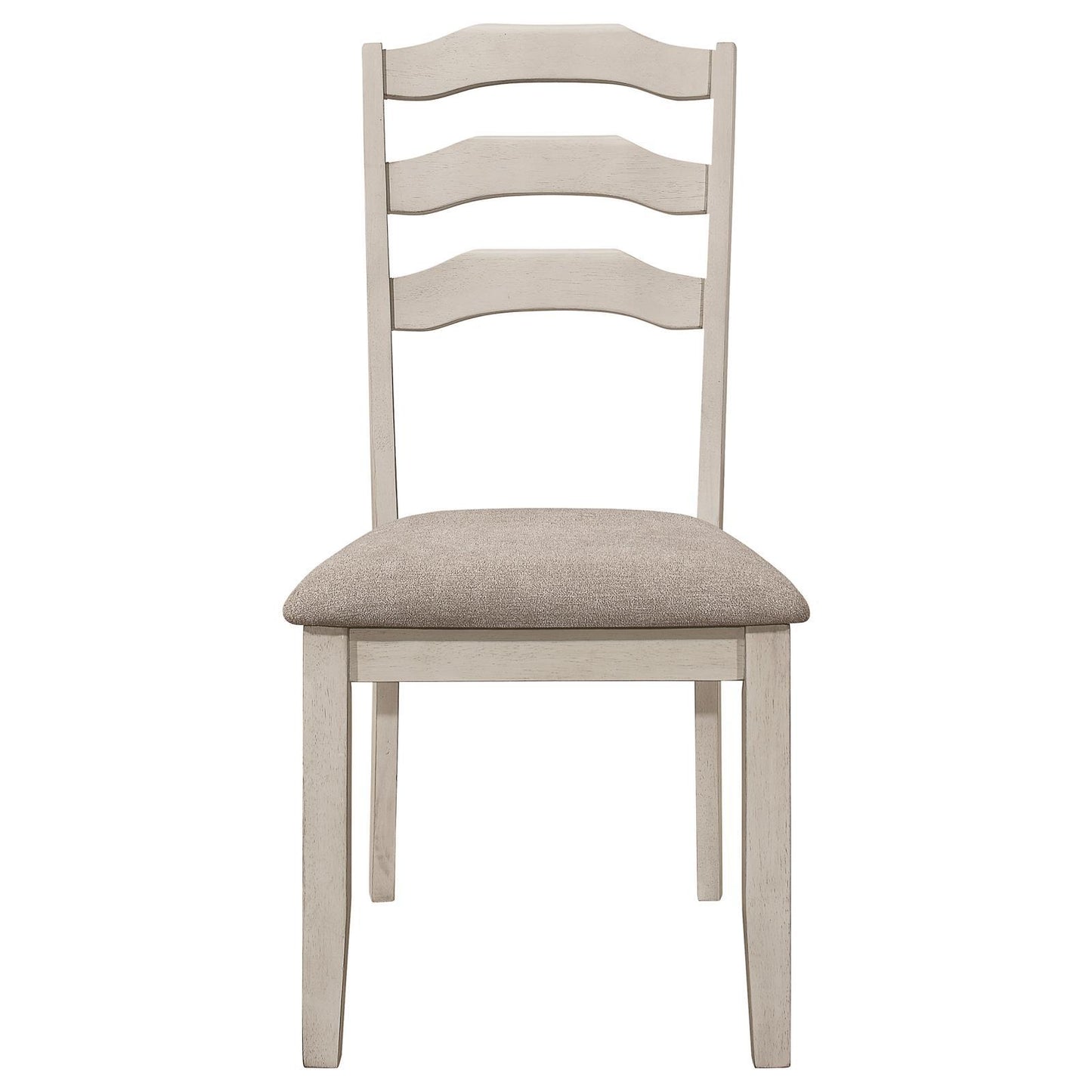 Coaster Furniture Ronnie 108052 Wood Dining Side Chair - Rustic Cream IMAGE 3