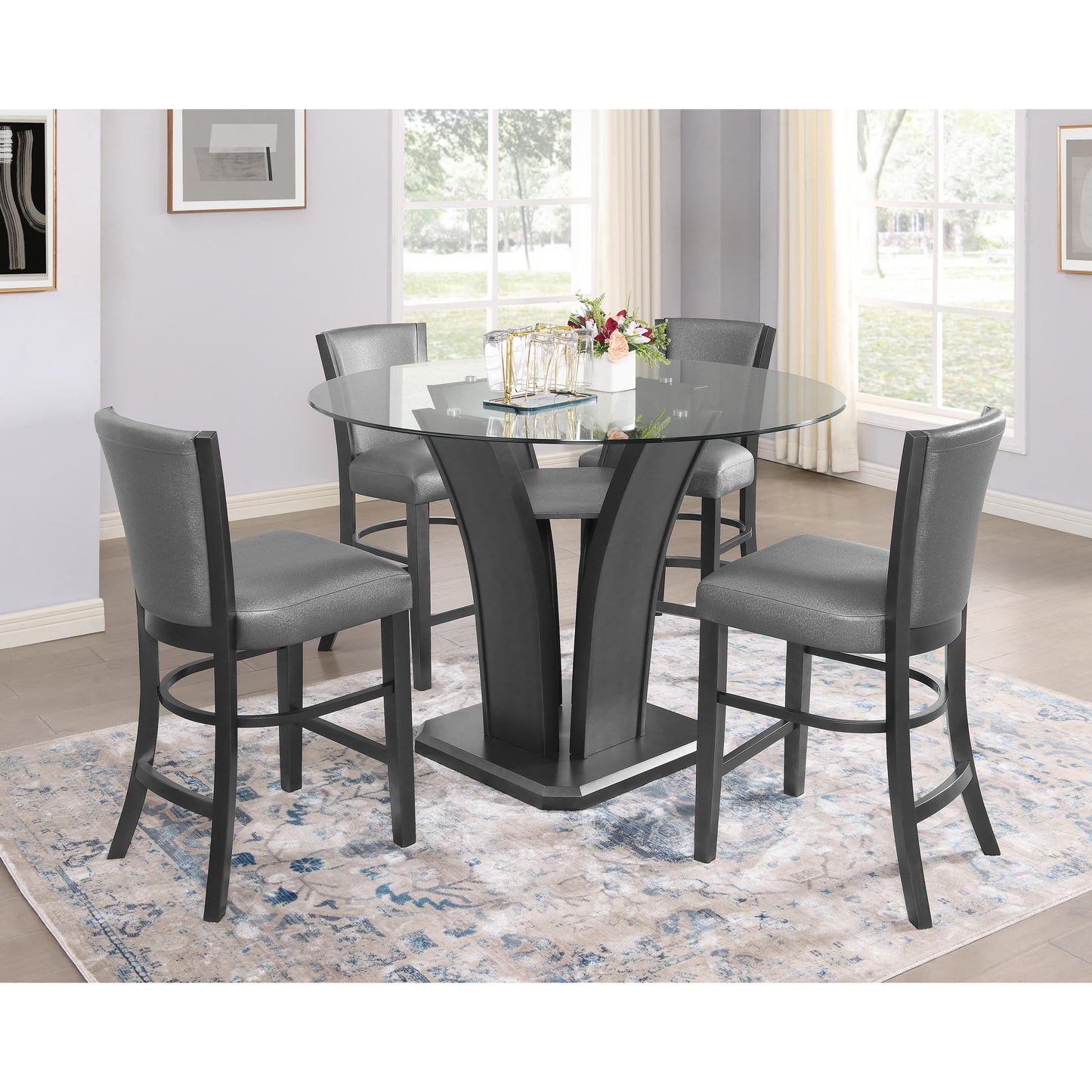 Crown Mark Camelia 1716T-54RD Round Counter Height Table IMAGE 3