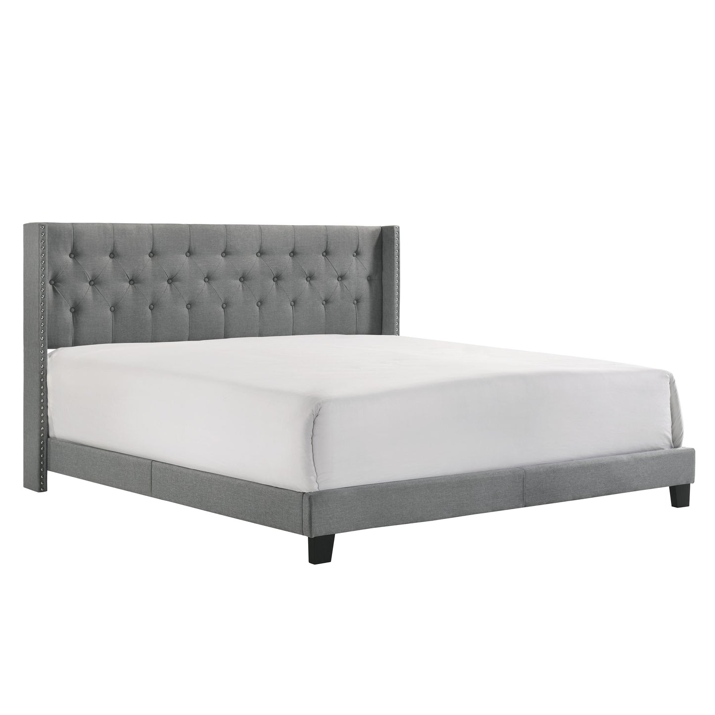 Crown Mark Makayla 5267GY-K King Bed - Grey IMAGE 1