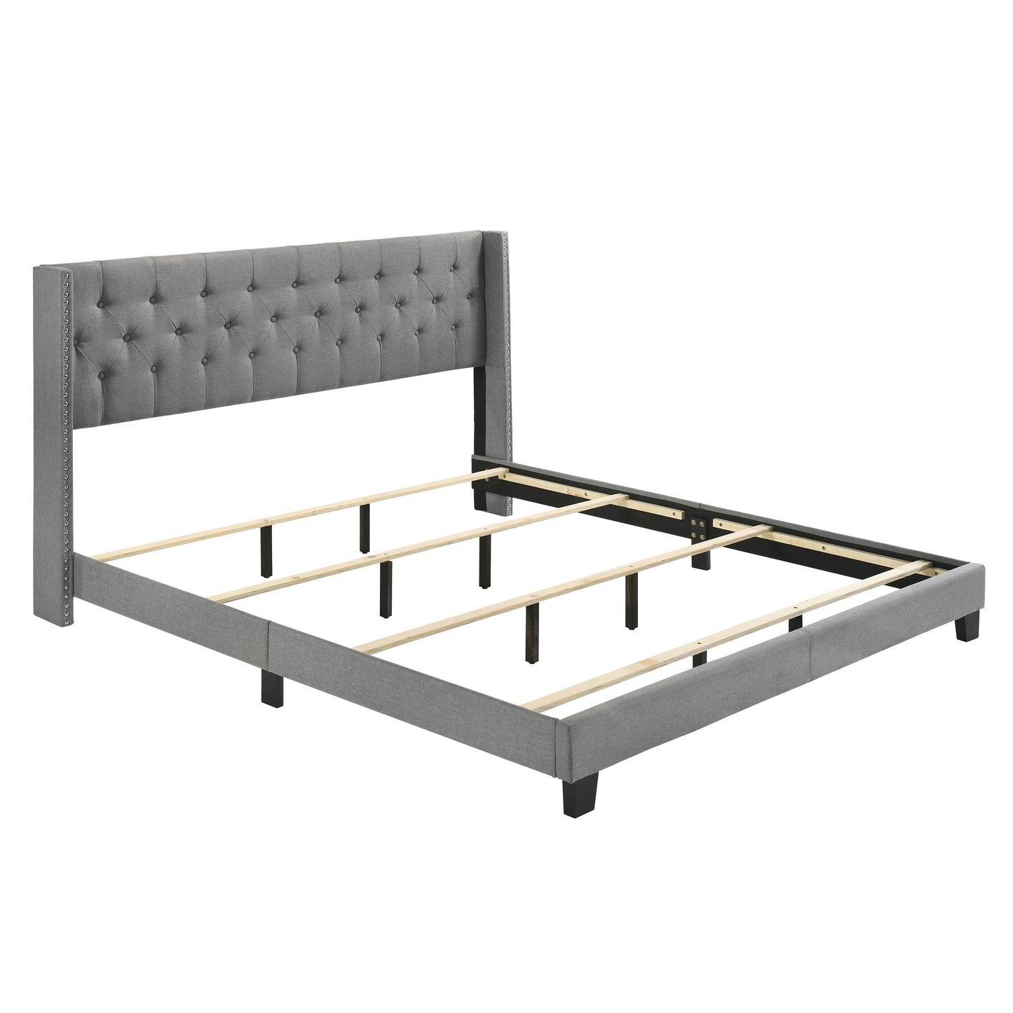 Crown Mark Makayla 5267GY-K King Bed - Grey IMAGE 3