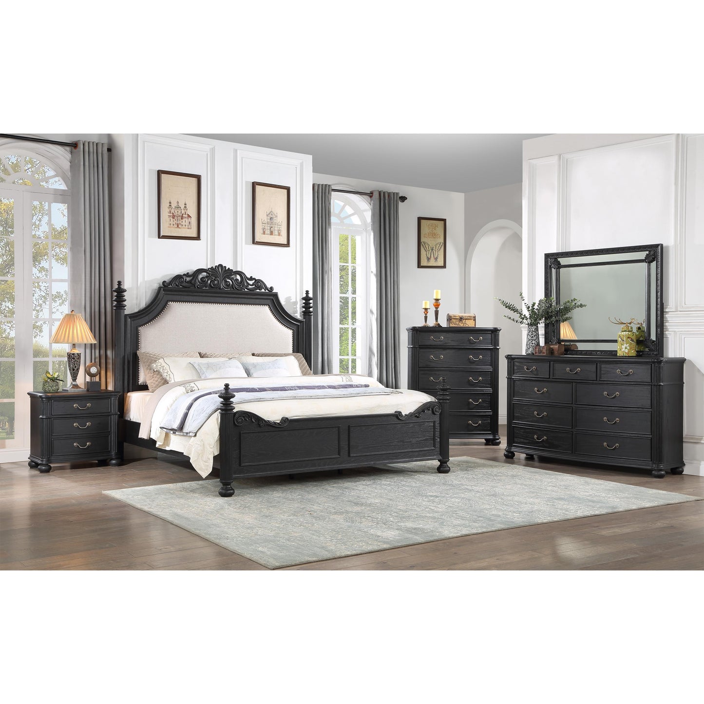 Crown Mark Kingsburry B1130-11 Dresser Mirror IMAGE 2
