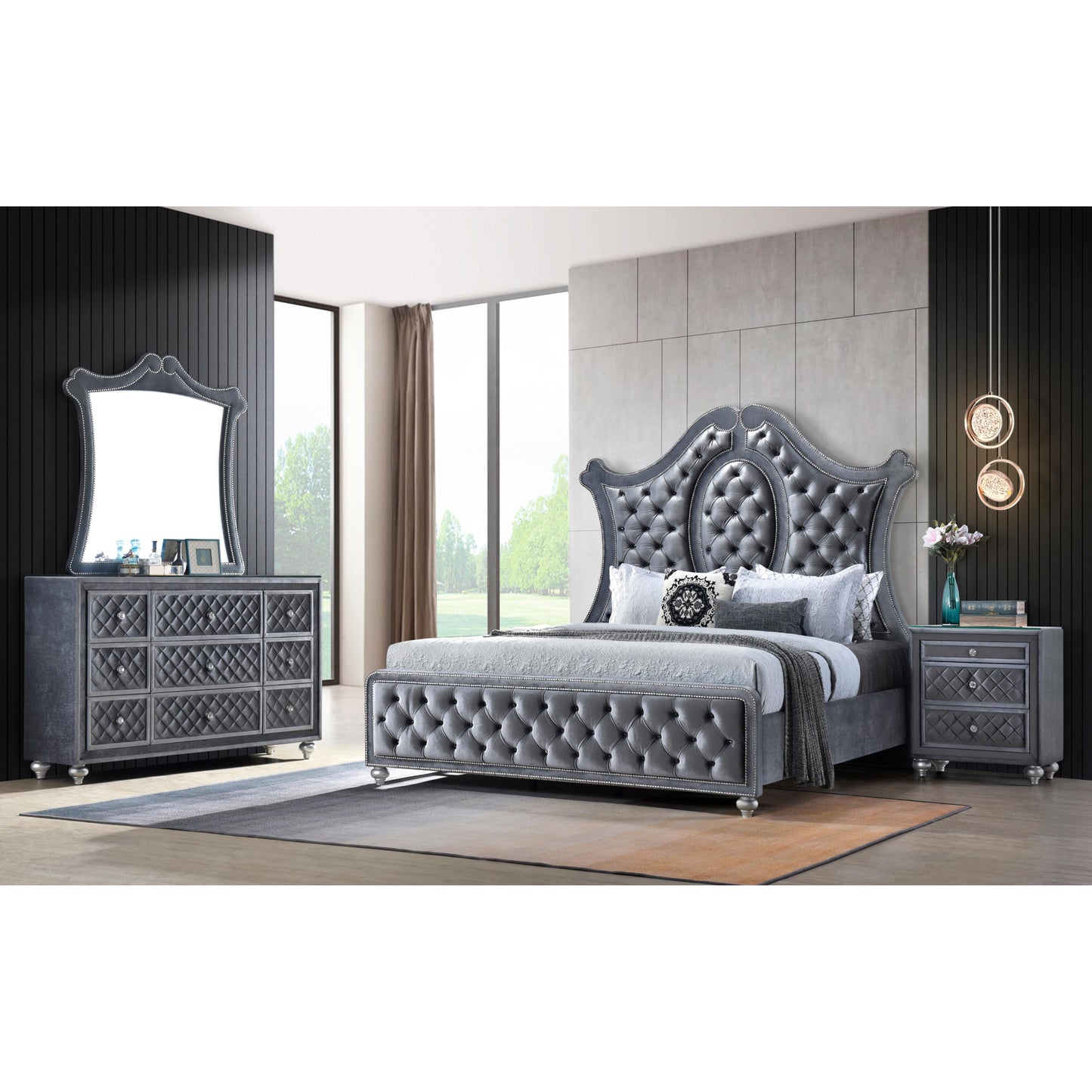 Crown Mark Cameo B2100-2 Nightstand IMAGE 10