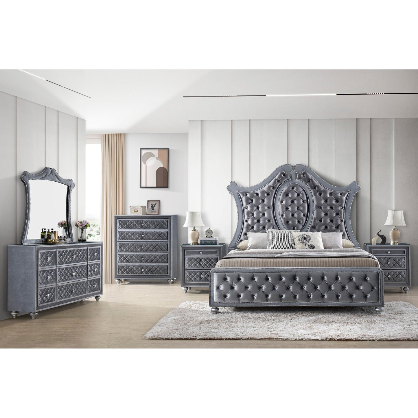 Crown Mark Cameo B2100-2 Nightstand IMAGE 9