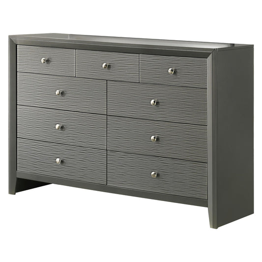 Crown Mark Denker B4715-1 Dresser - Gunmetal IMAGE 1