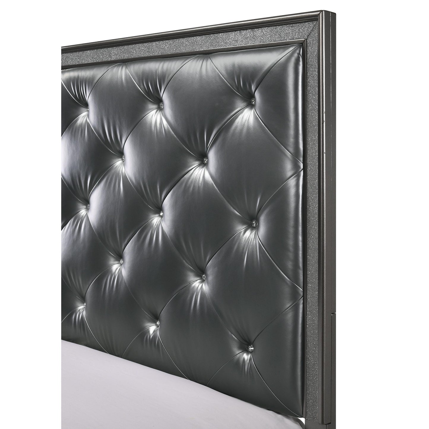 Crown Mark Kaia B4750-K King Bed - Dark Brown IMAGE 5