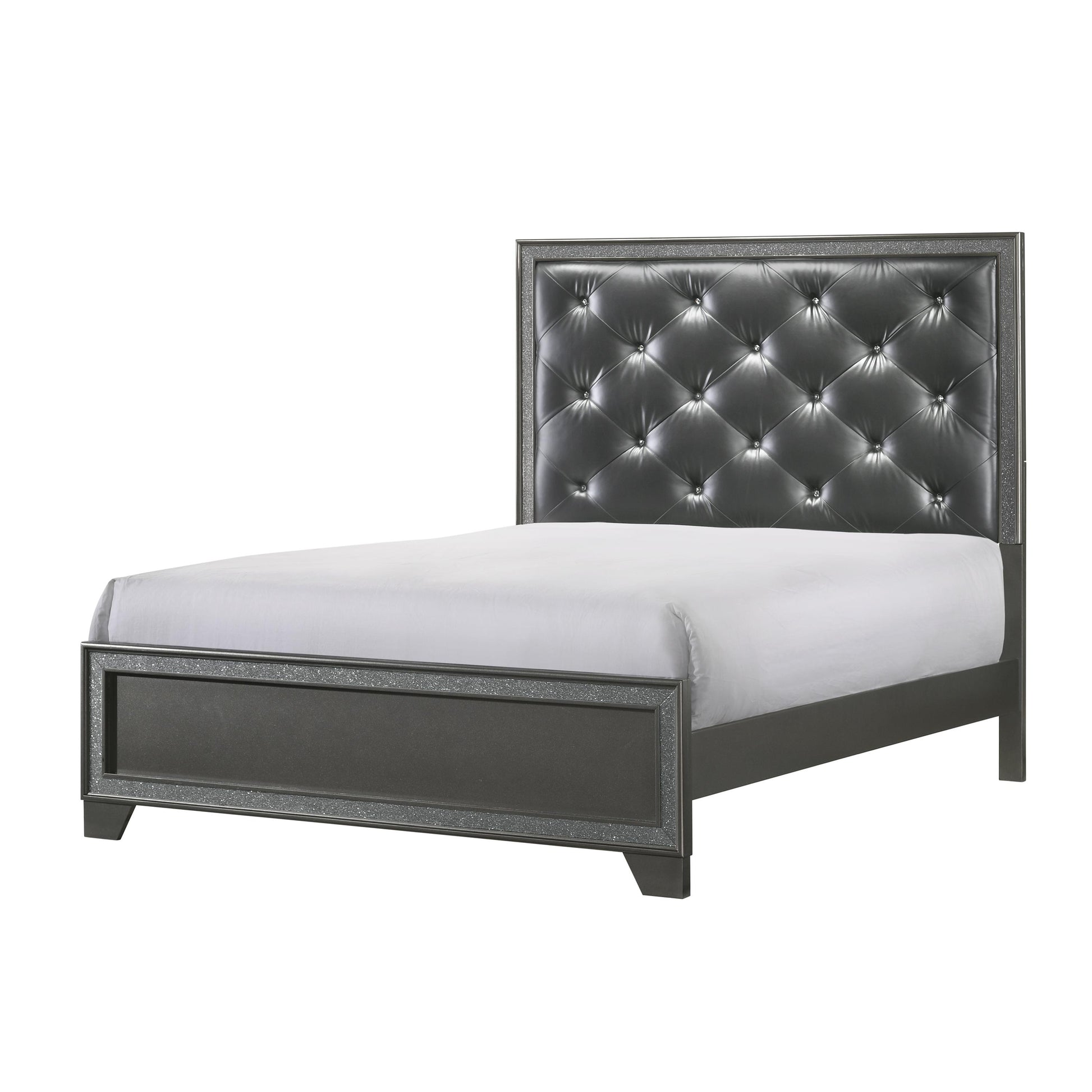 Crown Mark Kaia B4750-Q Queen Bed - Dark Brown IMAGE 1