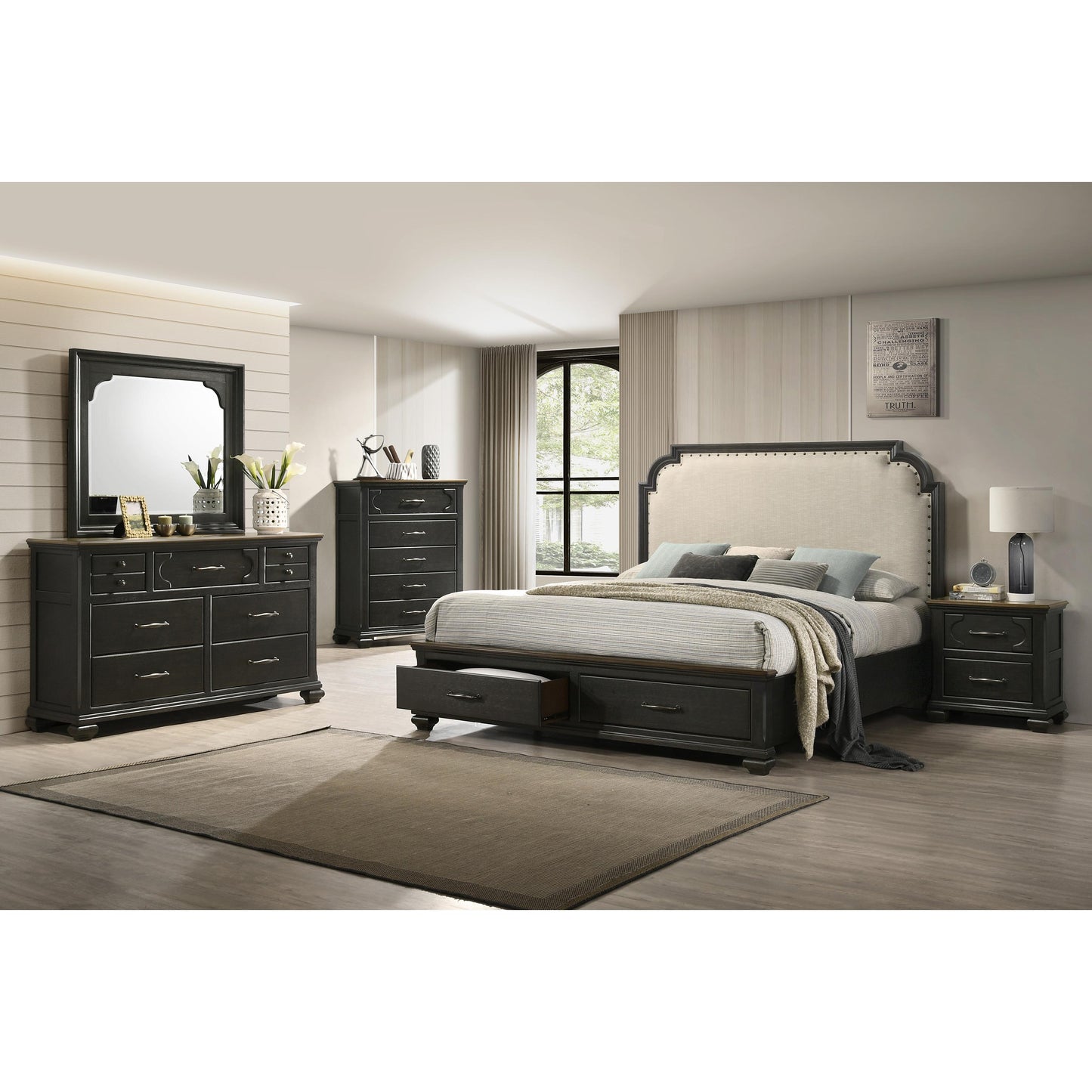 Crown Mark Hamilton B6560-11 Dresser Mirror IMAGE 2