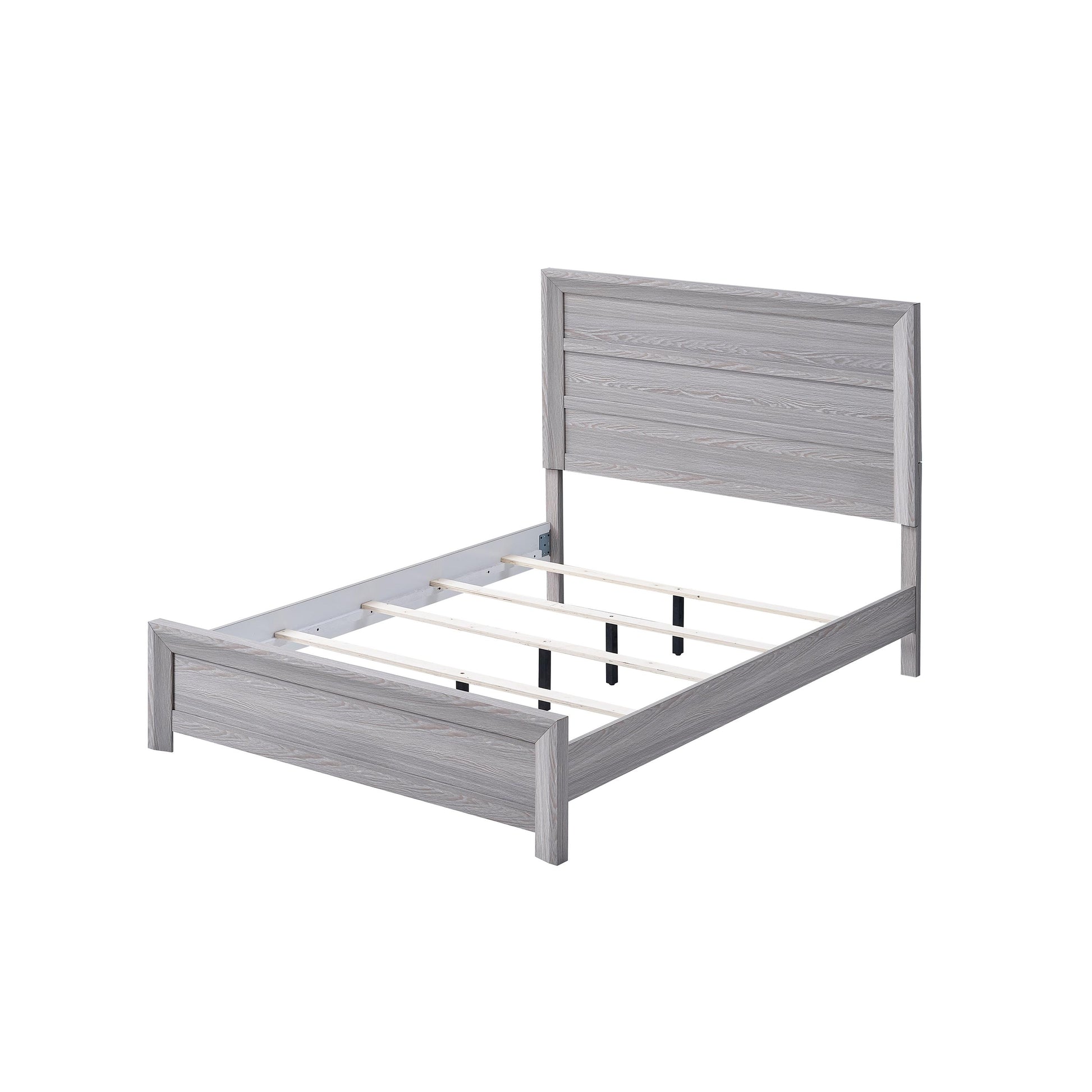 Crown Mark Adelaide B6710-Q Queen Bed - Driftwood IMAGE 3