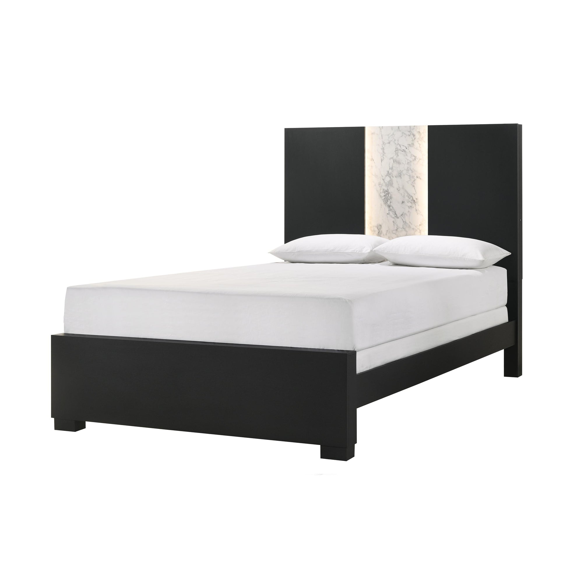 Crown Mark Rangley B6835-Q Queen Bed - Black IMAGE 1