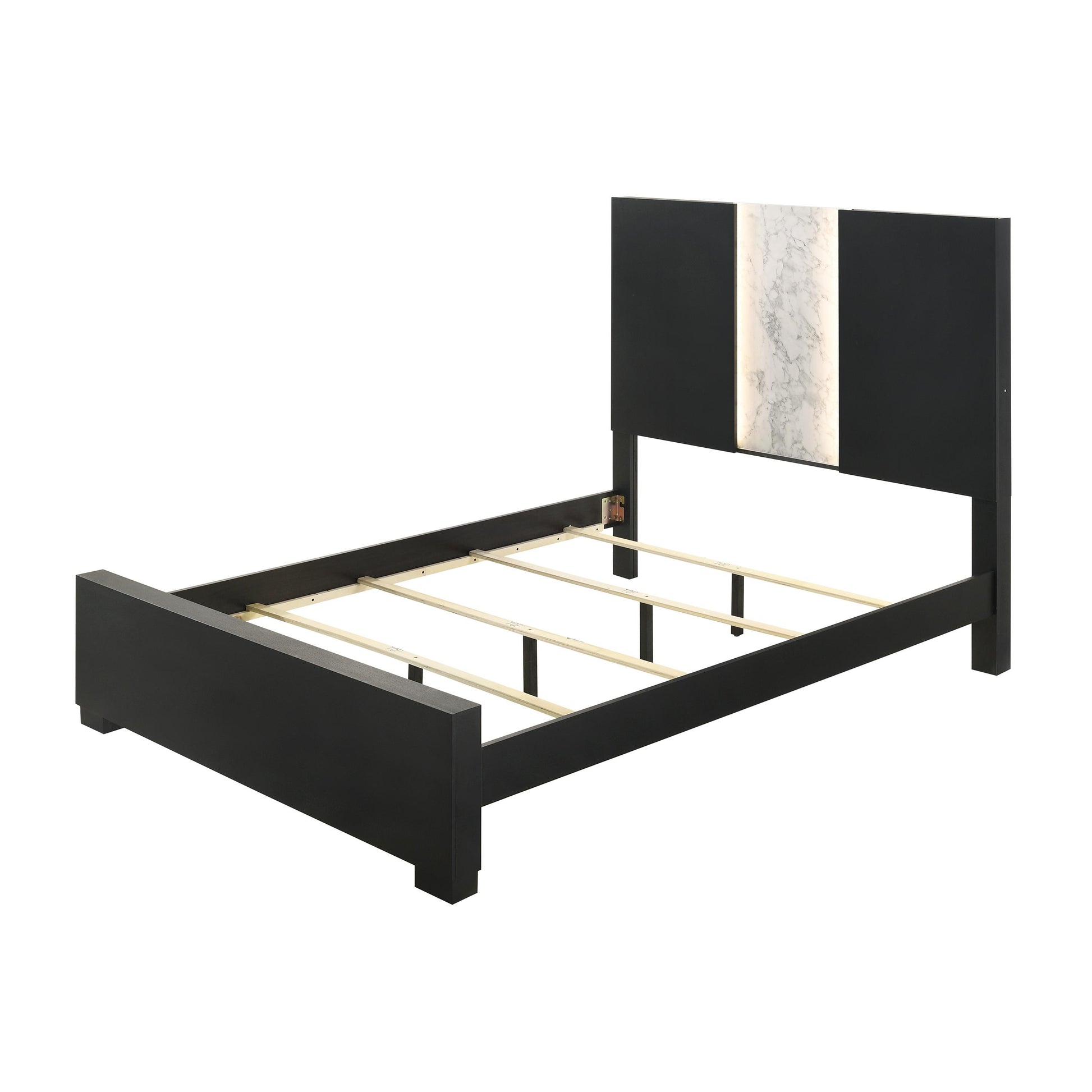 Crown Mark Rangley B6835-Q Queen Bed - Black IMAGE 4